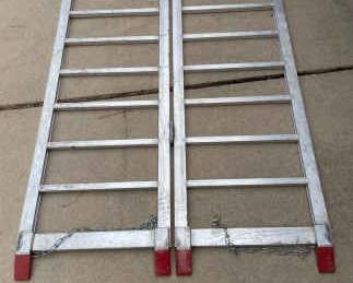 Folding Aluminum Ramp