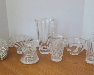 Crystal Serving Dishes Decor