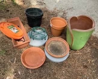 Outdoor Planters Rubber Bucket