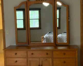 Thomasville Dresser with Mirror