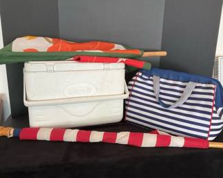 American Flag, Coleman Cooler More