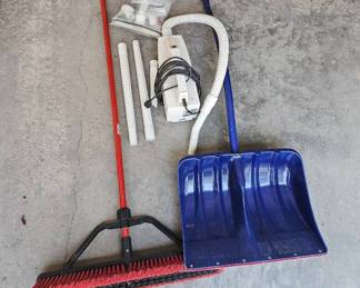 Garage Broom, Shovel Oreck Vacuum