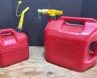 Two Gasoline Cans