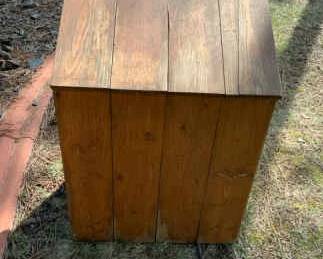 Outdoor Wood Storage Bin