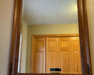 Wood Wall Mirror