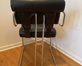 Alternate view - Pair of Guido Faleschini Tucroma Pace Chairs. Available for presale Measures 32"H x 21"W x 26"D.
