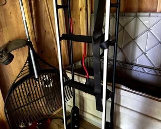 HEAVY DUTY DOLLY AND RAKE
