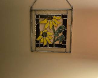 STAINED GLASS HANGING