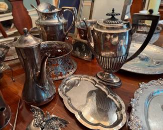 HUGE COLLECTION OF STERLING SILVER PIECES