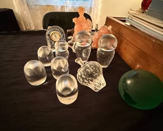 CRYSTAL FIGURINES