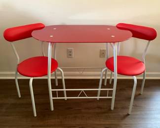 004 Retro Red Table