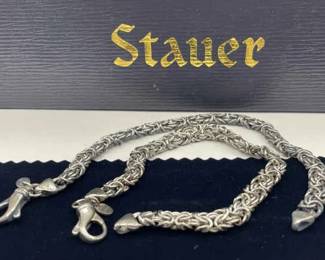 Stauer Raffiano Argento Sterling Bracelets