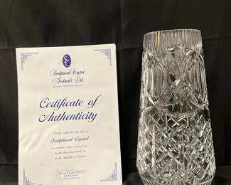 Irish Sculptured Crystal