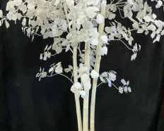 All White Faux Ficus