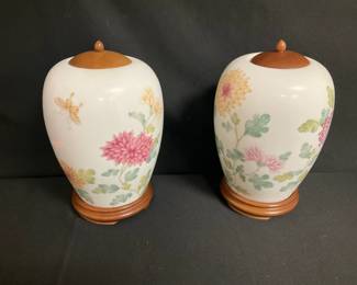 Butterfly Gallery Ginger Jar