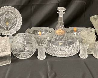 Cut Glass Barware
