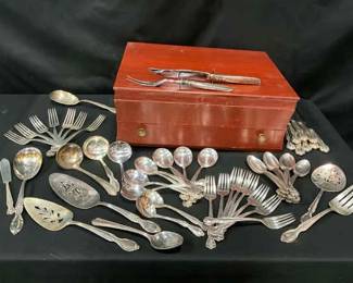 Silverplatted With Case