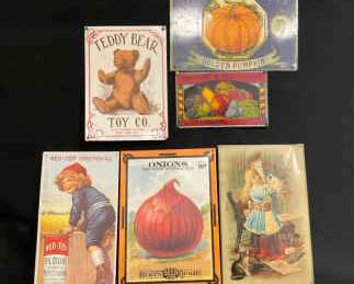 Vintage Tin Signs