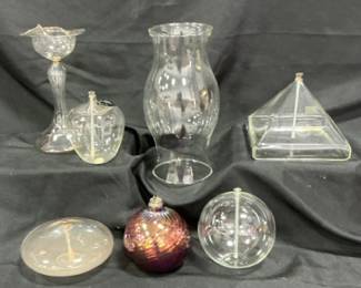 Glass Blown Oil Lamps
