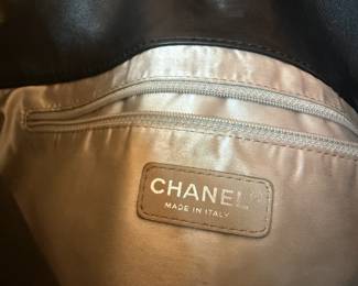 Label inside Chanel Bag.