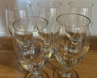 Glass Stemware - 5pcs