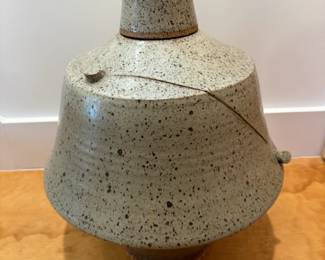 Signed Studio Pottery Water Jug - 19in Tall