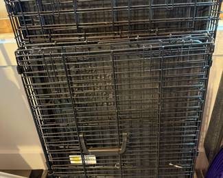 Pet Accessories - 2 Wire Collapsible Dog Crates