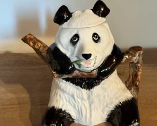Vintage Crown Dorsett Novelty Panda Teapot
