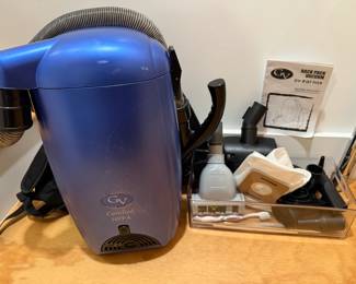 GV 8QT Flex Back Pack Vacuum and Accessories