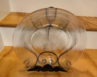 Rocco Glass plate - Italy