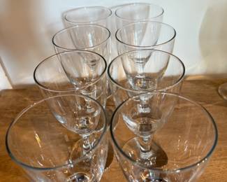 Glass Stemware - 6pcs