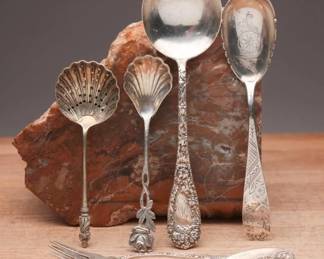 Sterling Silver Utensils 183.01g, Various Makers