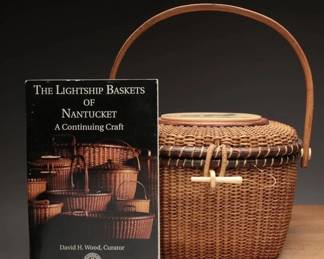 Rare 1970s Farnum Nantucket Basket Purse