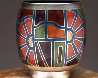 Mid Century Miguel Pineda Enamel Cup