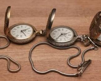 Vintage Men’s Pocket Watch Collection