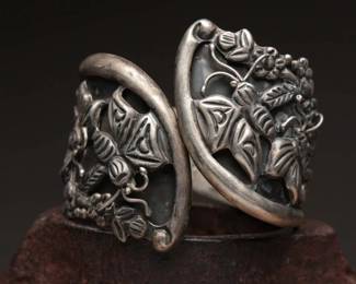 Vintage Taxco Sterling Bracelet, 66.48g