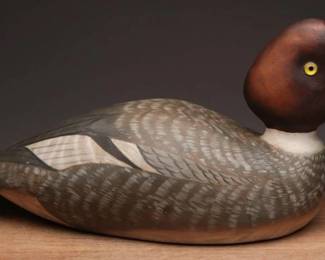 R.W. Smoker 1936 Ward Bros Goldeneye Decoy