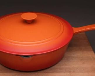 Bruntmor 12" Cast Iron Skillet and Lid