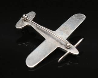 B.A. Ballou & Co. Sterling Plane Pin 13.32g