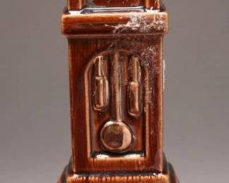 Ezra Brooks 1970s Grandfather Clock Decanter