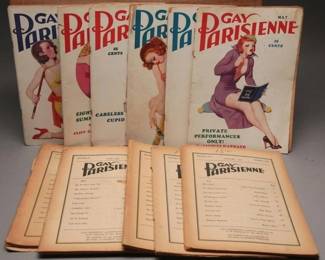 Gay Parisienne Magazines, 1937-1938