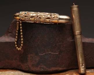 Gold-Plated Vintage Fountain Pens