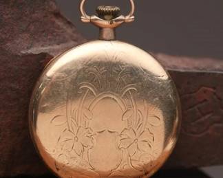 Antique Illinois Pocket Watch, 17 Jewels