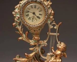 1891 Star Clock Co. Mantle Clock