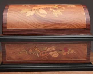 Vintage Reuge Romance Music Treasure Chest