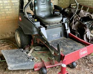 54" zero turn Toro lawn mower