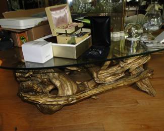Driftwood coffee table 1960s