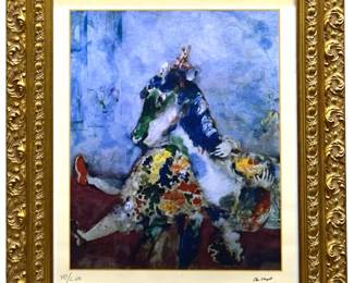 AP Marc Chagall “The Equestrian" Lithograph