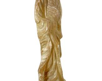 Hand Carved Stone Chinese Elder Figure
