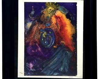 Signed Dali “Vanitas Vanitatum" Lithograph